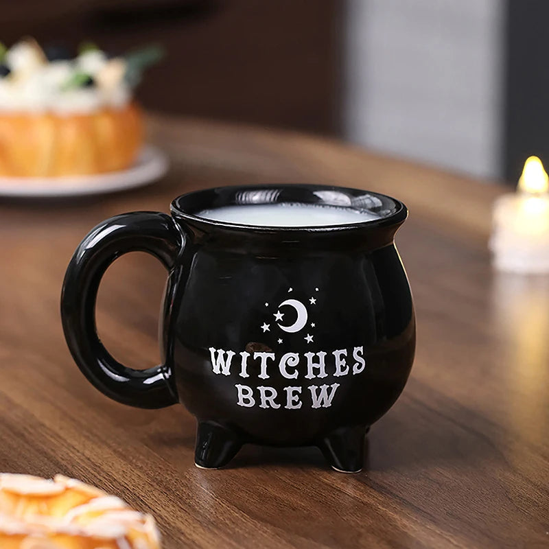 Witches Brew Mug in Black