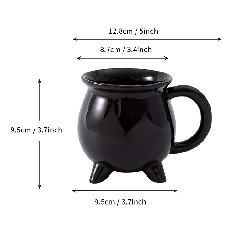 Witches Brew Mug in Black