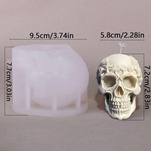 Skully Aromatherapy Candle Molds