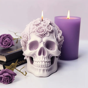 Skully Aromatherapy Candle Molds