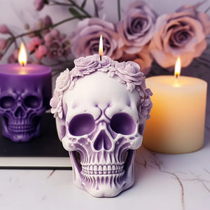 Skully Aromatherapy Candle Molds