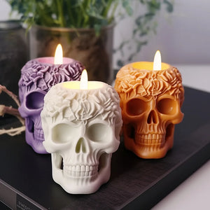 Skully Aromatherapy Candle Molds