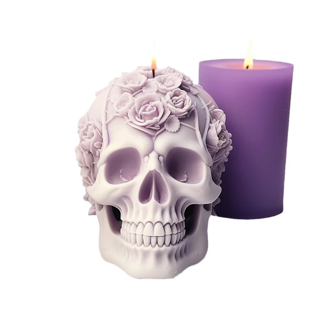 Skully Aromatherapy Candle Molds