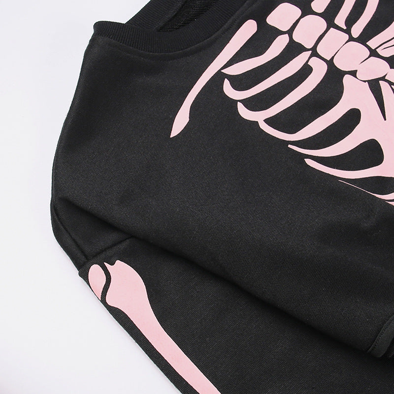 Pink Skeleton Bodysuit