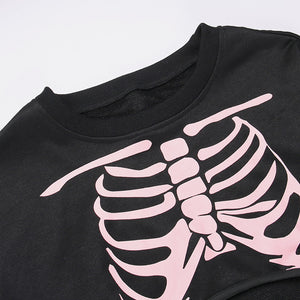 Pink Skeleton Bodysuit