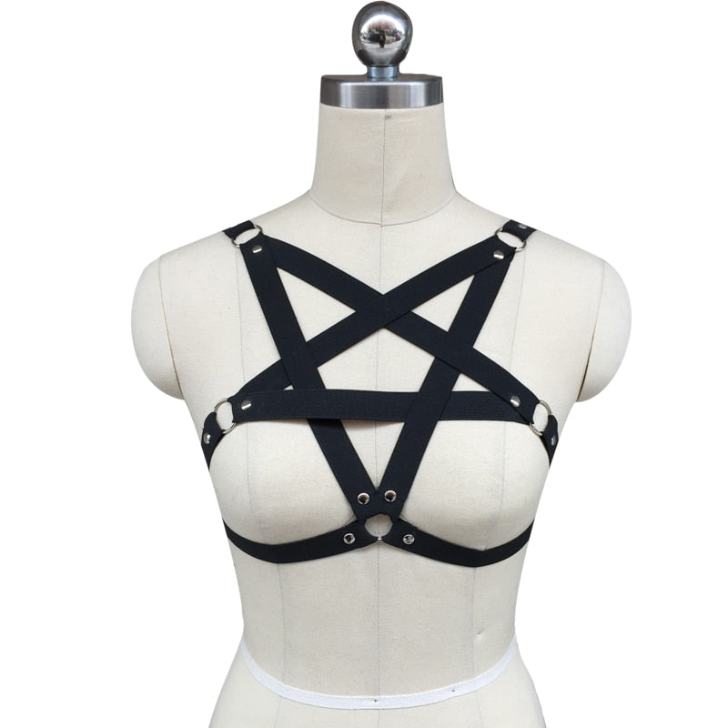 Pentagram Cage Bra