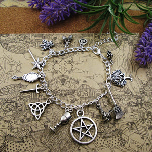 Silver Charms Bracelet