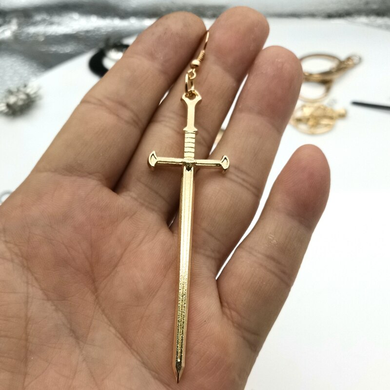 Long Sword Earrings