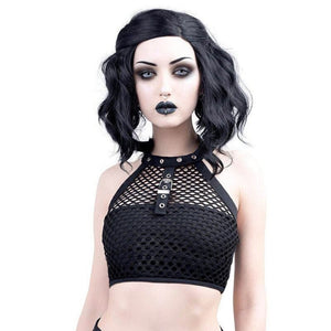 Fishnet Crop Top