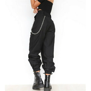 High Waist Cargo Pants