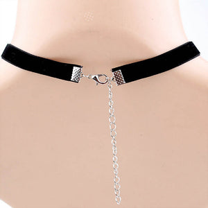 Velvet Heart Choker Necklace