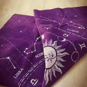 Astrology Map Print Card Pad