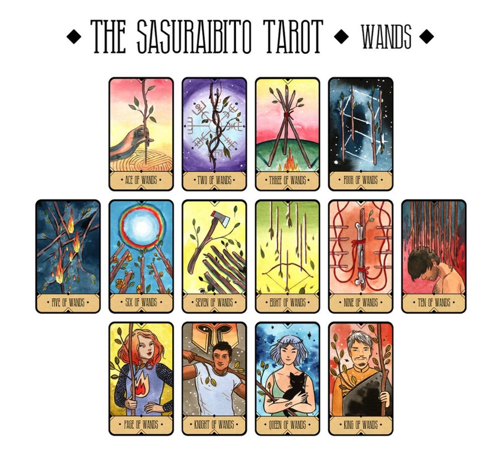 The Sasuraibito Tarot Cards