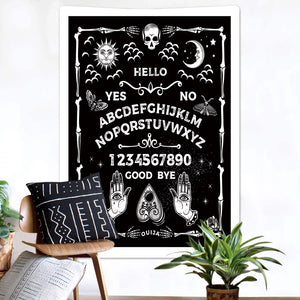 "Hello Good Bye" Wall Tapestry