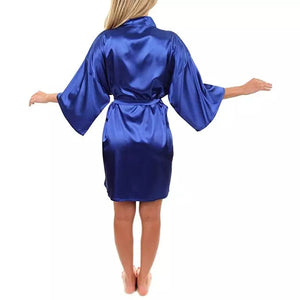 Satin Mini Kimono