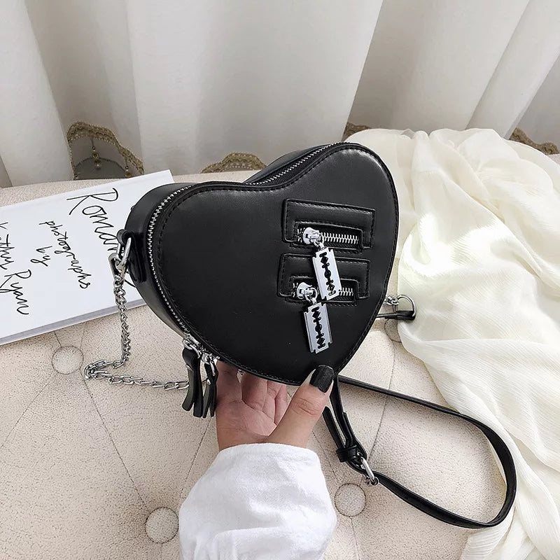 Heart Shaped Shoulder Bag