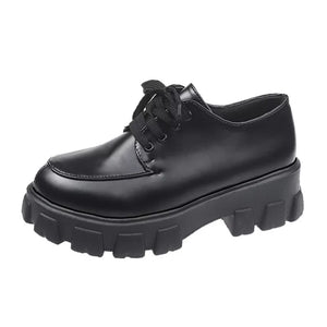 Black Chunky Shoes