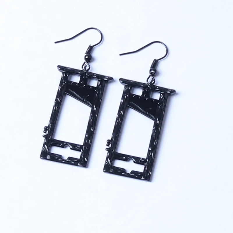 Guillotine Shaped Earrings