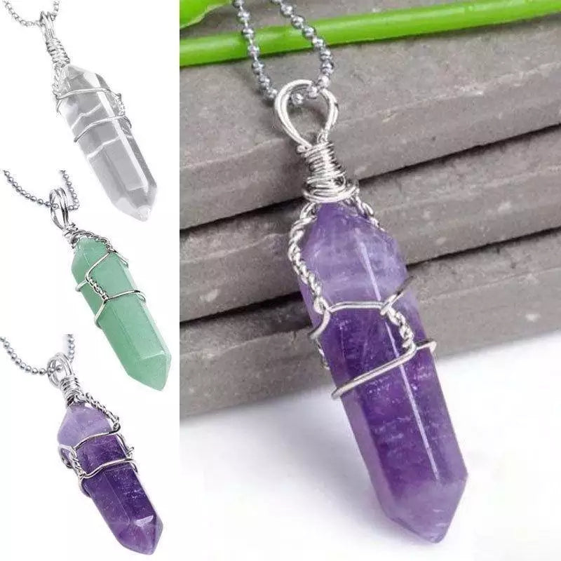 Natural Quartz Necklace