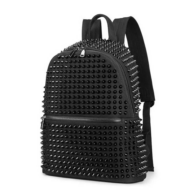 Rivet Leather Backpack