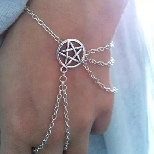 Multi-Layered Pentagram Bracelet