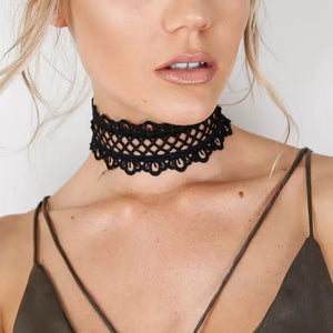 Black Lace Choker