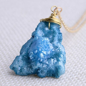 Druzy Crystal Necklace