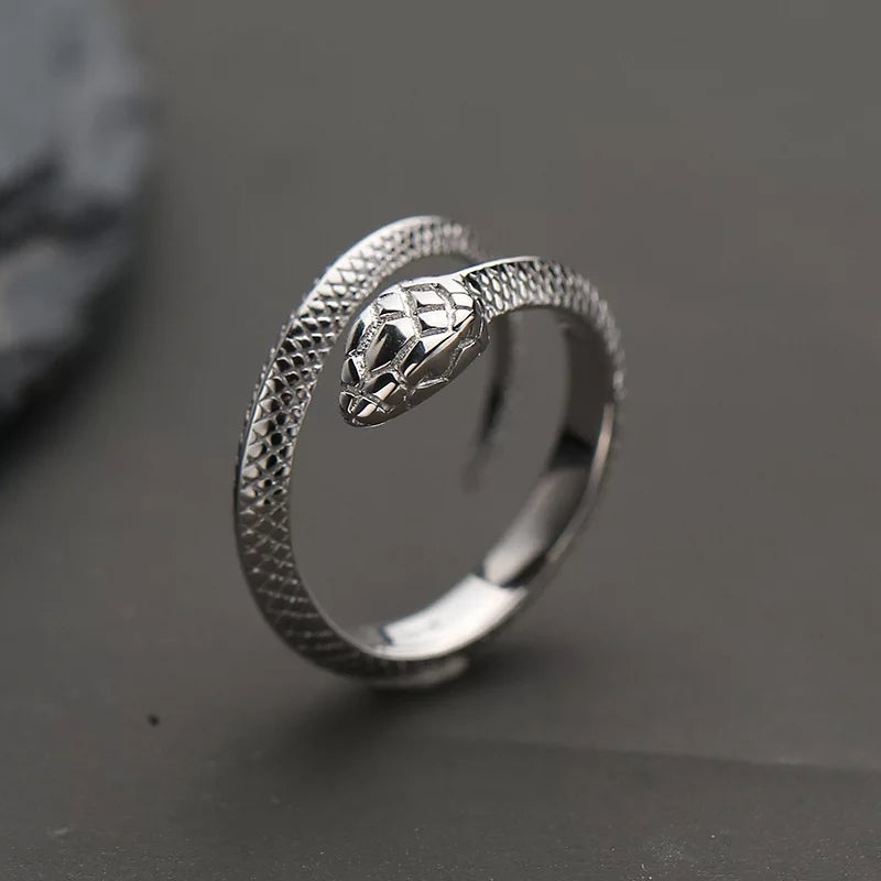 Snake Shaped Open Ring