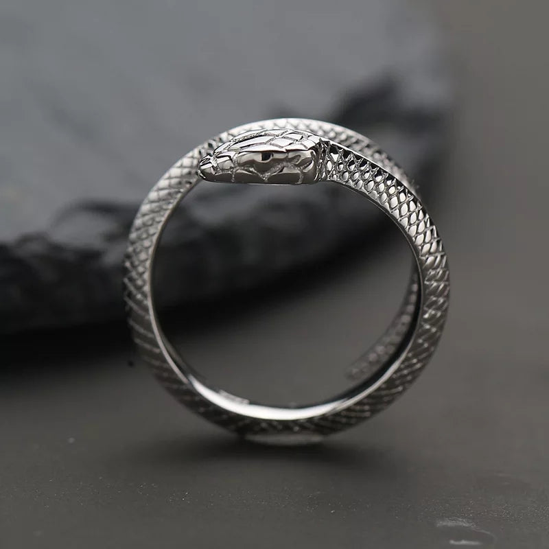 Snake Shaped Open Ring