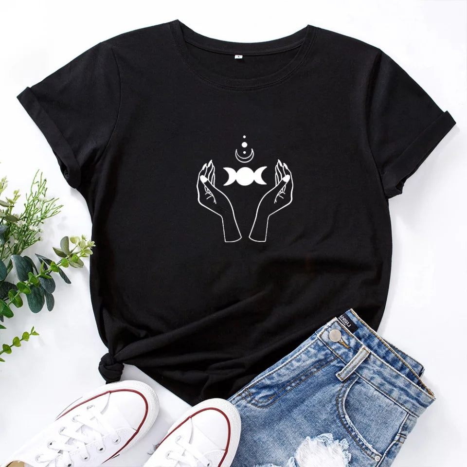 Triple Moon Goddess T-Shirt