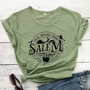 Local Witches Union Salem T-shirt