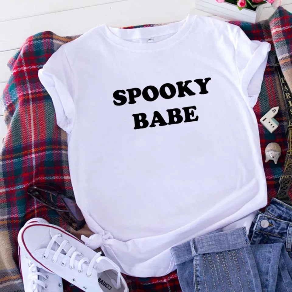 "Spooky Babe" T-Shirt