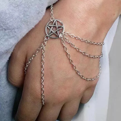 Multi-Layered Pentagram Bracelet