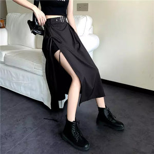 Witch Circe Asymmetric Midi Skirt