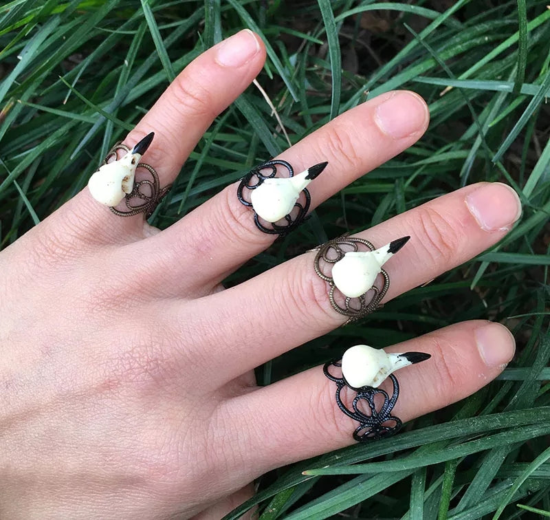 Bird Skull Ring