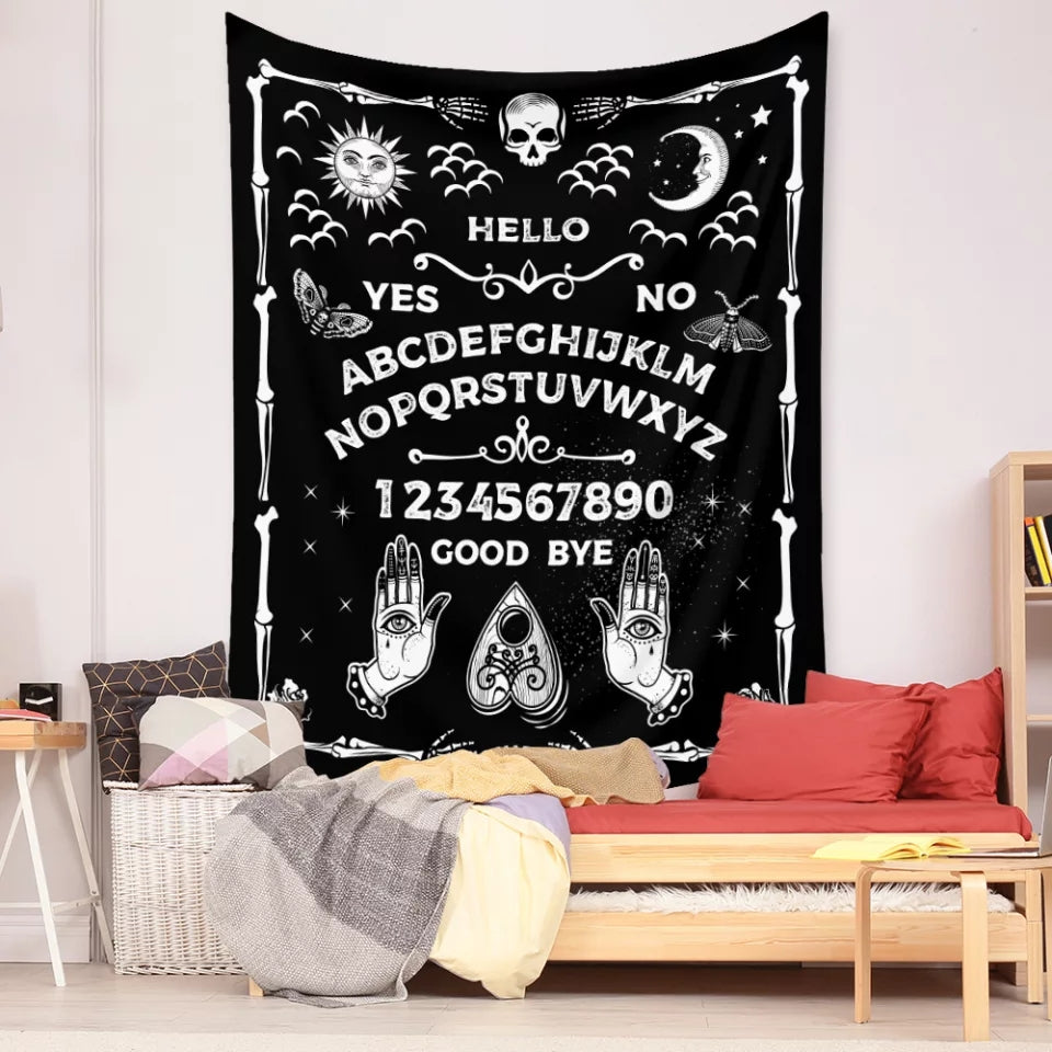 "Hello Good Bye" Wall Tapestry