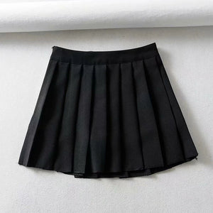 Rivet Design Mini Skirt