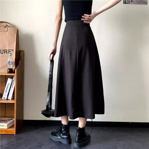 Witch Circe Asymmetric Midi Skirt