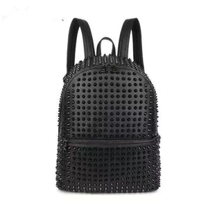 Rivet Leather Backpack