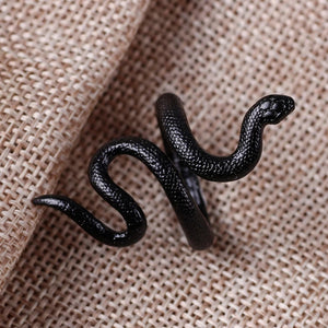 Black Snake Ring