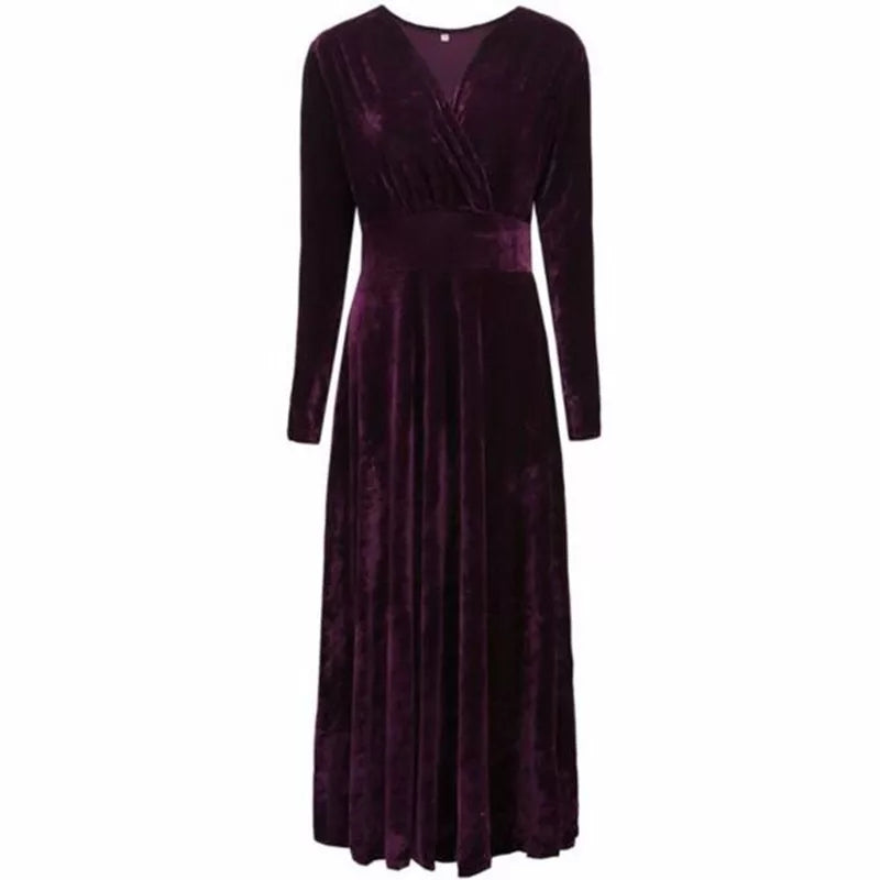 Witch Tamsin Velvet Maxi Dress