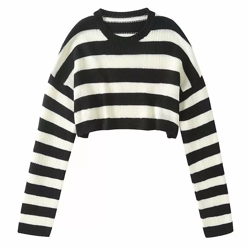 Oversized Stripe Sweater