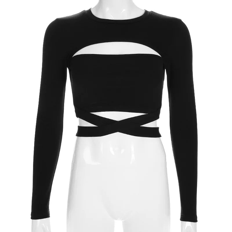 Tie Waist Crop Top