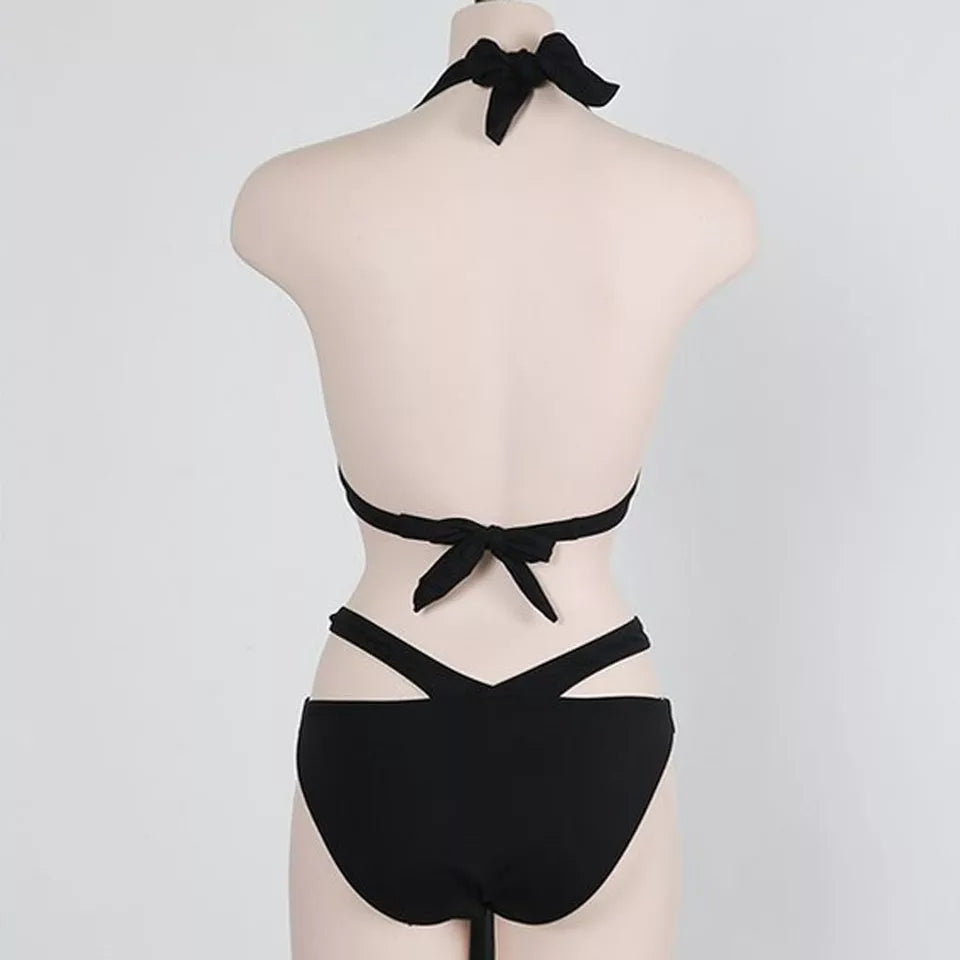 Cut Out Design Swimsuit