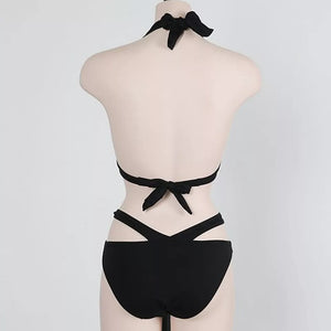 Cut Out Design Swimsuit