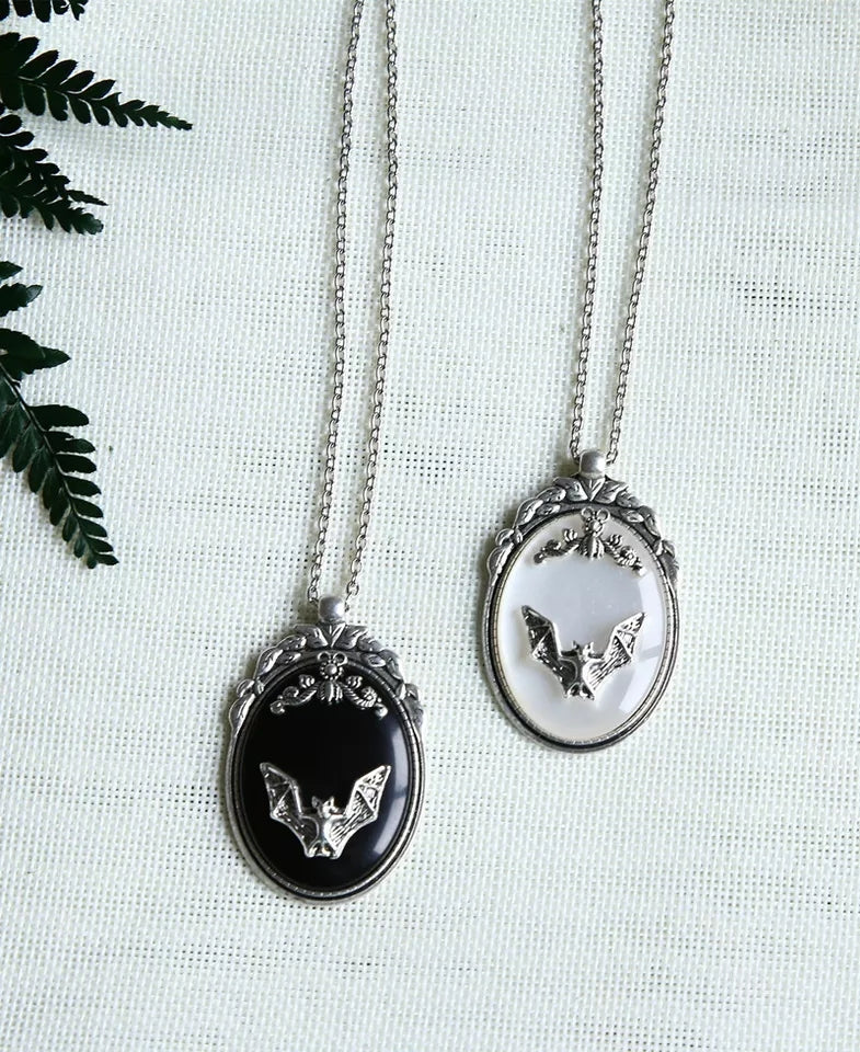 Bat Framed Necklace