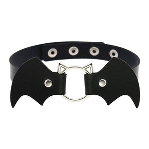 Bat Vampire Choker Necklace