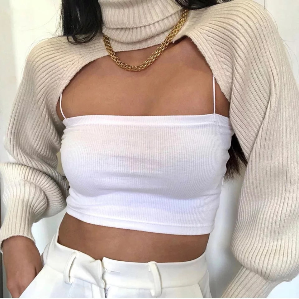 High Collar Sweater