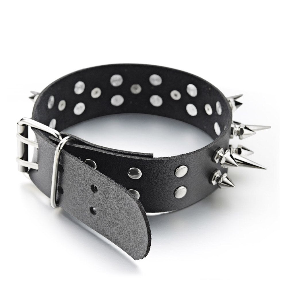 Spiked Choker Necklace