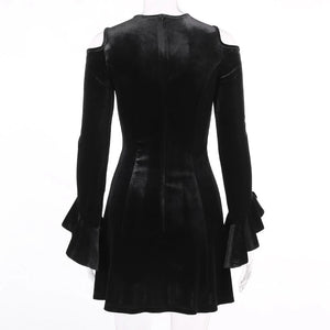 Witch Isabelle Velvet Mini Dress